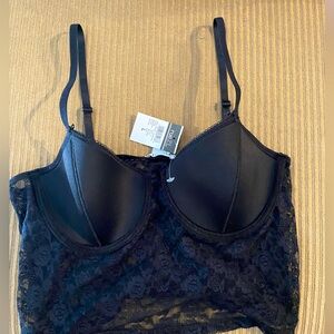 Rue 21 cute black lace bralette